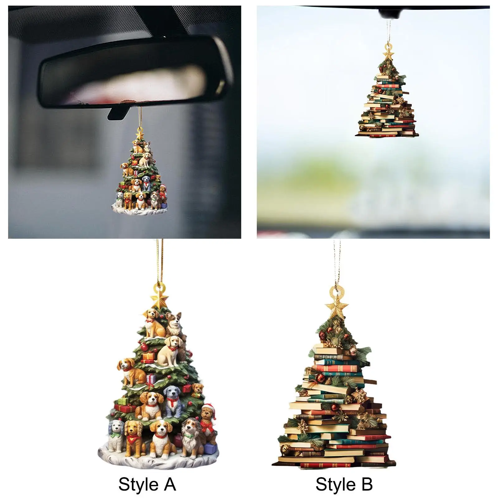 Generic Car Rearview Mirror Pendant Christmas Hanging Ornament Dangling Acrylic Gift Ornament Car Interior Decoration for SUV
Generic Car Rearview Mirror Pendant Christmas Hanging Ornament Dangling Acrylic Gift Ornament Car Interior Decoration for SUV