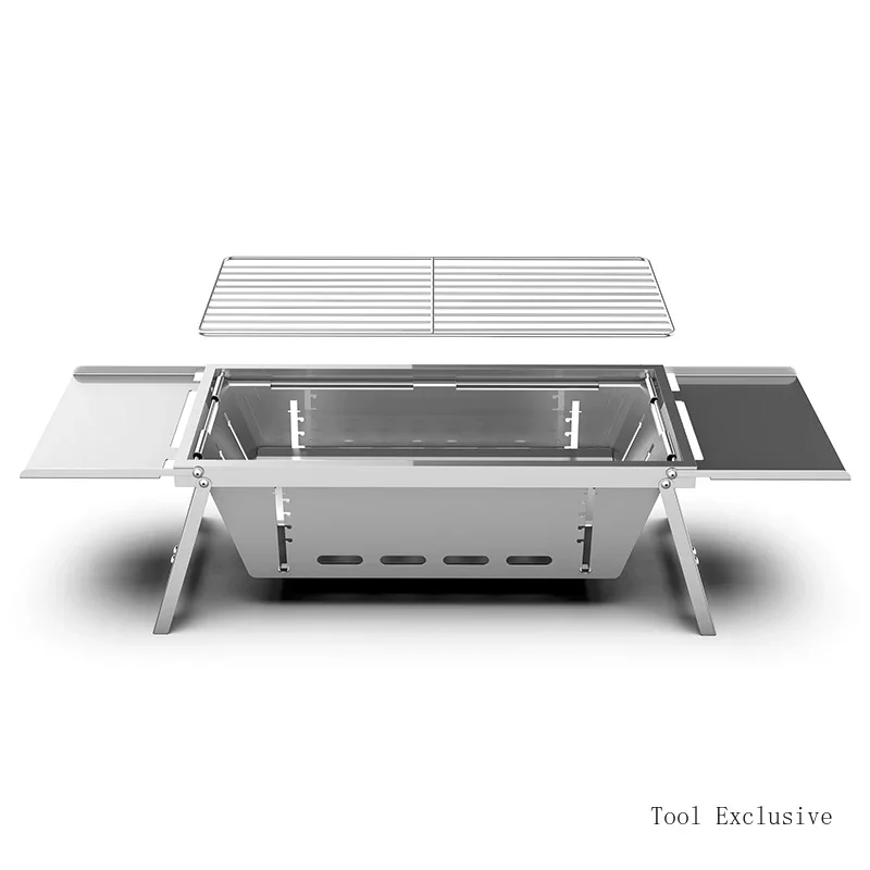 Portable Folding BBQ Grill Stoves Outdoor Camping Picnic Stainless Steel Detachable Home Charcoal Firewood BBQ Stove Utensils
Portable Folding BBQ Grill Stoves Outdoor Camping Picnic Stainless Steel Detachable Home Charcoal Firewood BBQ Stove Utensils