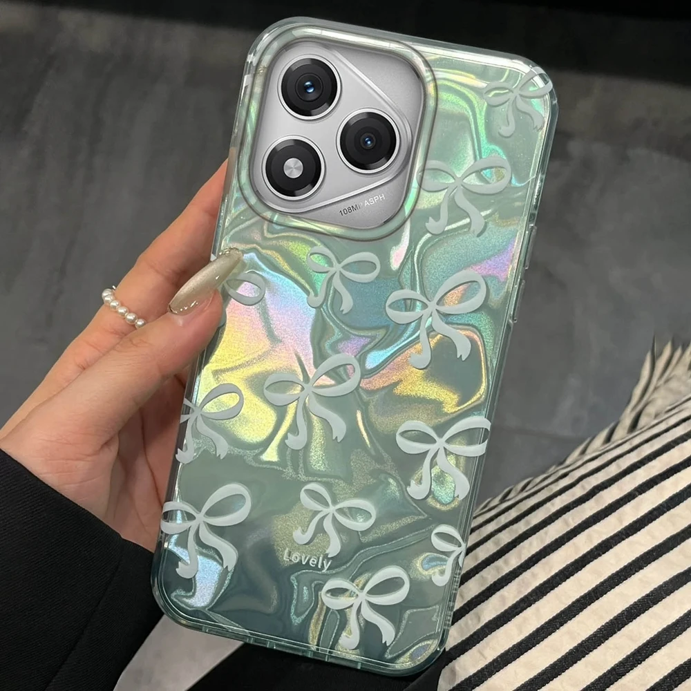 Cute Mint Green Bowknot Pattern Phone Case for Honor 200 Lite 400 Smart Pro Magic7 6 90 X9a X9c X9b X8b X8a X8c X7c X7b Cover
Cute Mint Green Bowknot Pattern Phone Case for Honor 200 Lite 400 Smart Pro Magic7 6 90 X9a X9c X9b X8b X8a X8c X7c X7b Cover