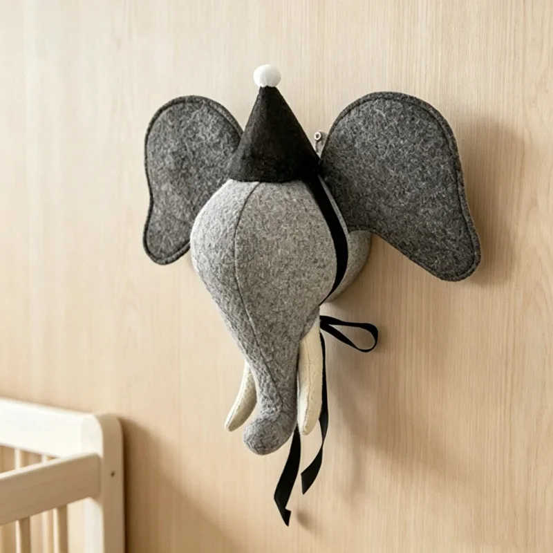 3D Animal Head Wall Hanging Korea Style Cartoon Elephant Horse Mural Pendant Bedroom Living Room Kids Room Wall Decoration
3D Animal Head Wall Hanging Korea Style Cartoon Elephant Horse Mural Pendant Bedroom Living Room Kids Room Wall Decoration