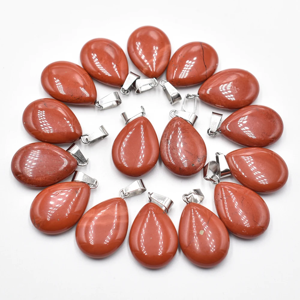 Wholesale 24 50pcs/lot natural Red stone water drop shape pendants charms pendant for jewelry making free shipping
Wholesale 24 50pcs/lot natural Red stone water drop shape pendants charms pendant for jewelry making free shipping