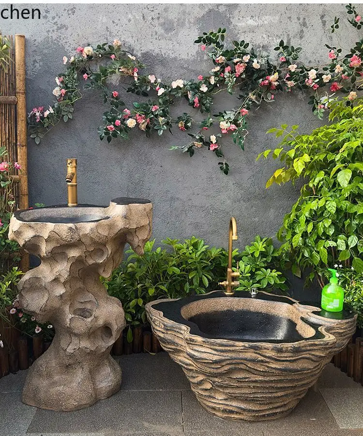 DSA Courtyard Garden Outdoor Wash Basin Pool Terrace Column Integrated Wash Basin
DSA Courtyard Garden Outdoor Wash Basin Pool Terrace Column Integrated Wash Basin