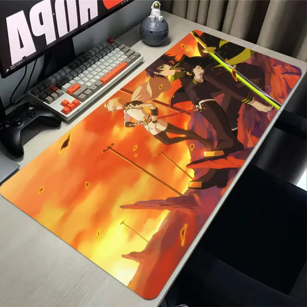 Seraph of the End Mouse Pad Gaming Large Mousepad Anti-slip Rubber mouse mat Computer Gamer Desk Mat Stitched Edge Mousepad
Seraph of the End Mouse Pad Gaming Large Mousepad Anti-slip Rubber mouse mat Computer Gamer Desk Mat Stitched Edge Mousepad