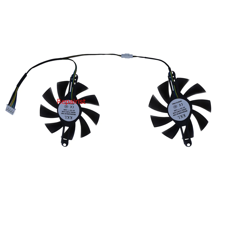 2Pcs/Set,85MM Diameter Size,9.8CM Mounting Distance,Graphics Card Fan,FL8015 12VB,For Surallow RX580 RX 580 8GB 2048SP
2Pcs/Set,85MM Diameter Size,9.8CM Mounting Distance,Graphics Card Fan,FL8015 12VB,For Surallow RX580 RX 580 8GB 2048SP