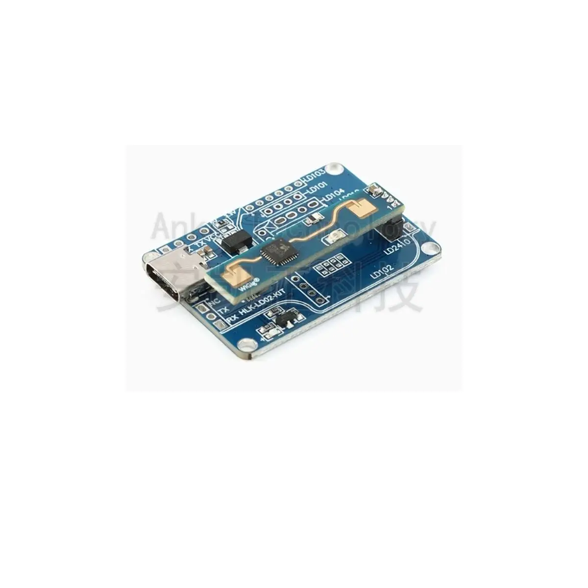 Original HLK-LD2410B Human Presence Radar Module Sensor Heartbeat Detection Intelligent Inductor Kit
Original HLK-LD2410B Human Presence Radar Module Sensor Heartbeat Detection Intelligent Inductor Kit