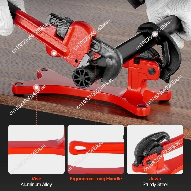PV01 Pipe Vise Pipe Clamps And Brackets Aluminum Pipe Vise Self Tightening Self-locking Type Applicable Diameter: 25.4
PV01 Pipe Vise Pipe Clamps And Brackets Aluminum Pipe Vise Self Tightening Self-locking Type Applicable Diameter: 25.4