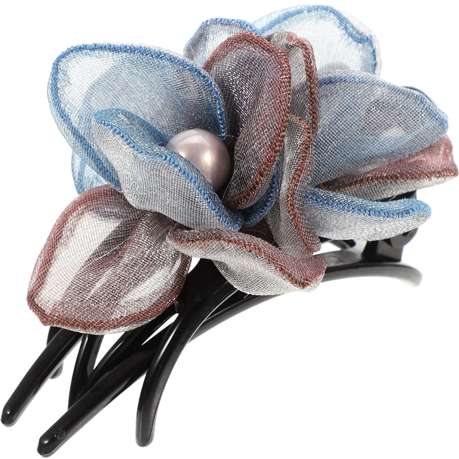 Silk Yarn Flower Hair Clips Decorative Claw Clip for Women Stylish Elegant Accessories Flat Barrette Ponytail Holder
Silk Yarn Flower Hair Clips Decorative Claw Clip for Women Stylish Elegant Accessories Flat Barrette Ponytail Holder