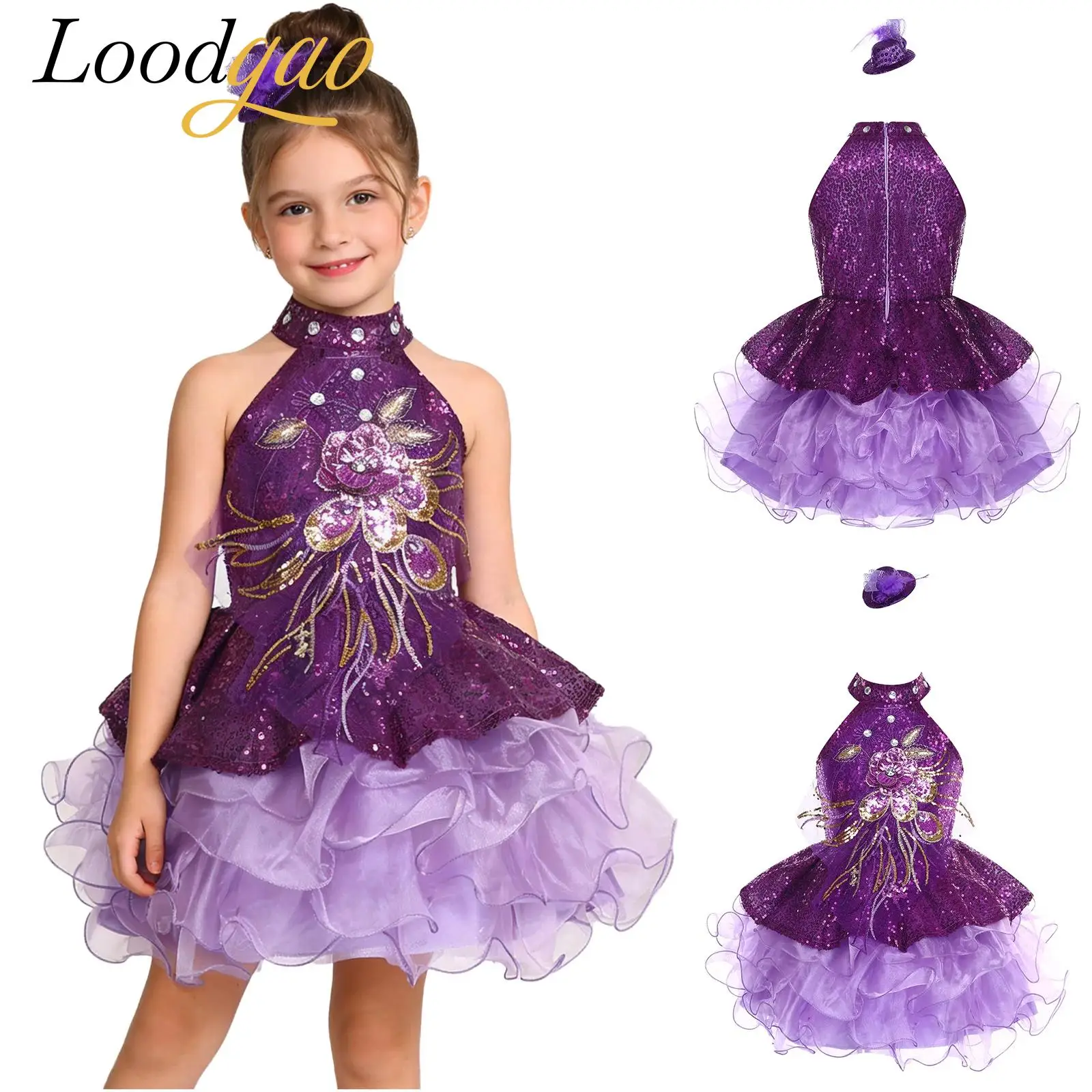 Children Shiny Ballet Tutu Dress Modern Dancewear Kids Party Outfits Girls Jazz Dance Costume Sequined Stage Performance Costume
Children Shiny Ballet Tutu Dress Modern Dancewear Kids Party Outfits Girls Jazz Dance Costume Sequined Stage Performance Costume
