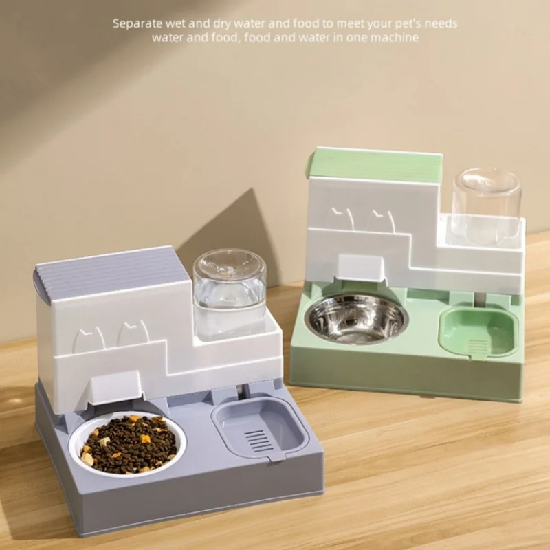 Automatic Cat Food and Waterer 2-in-1 Set, Cat Food Bowl, Mobile Automatic Water Feeder and Small and Cat and Dog Waterer
Automatic Cat Food and Waterer 2-in-1 Set, Cat Food Bowl, Mobile Automatic Water Feeder and Small and Cat and Dog Waterer
