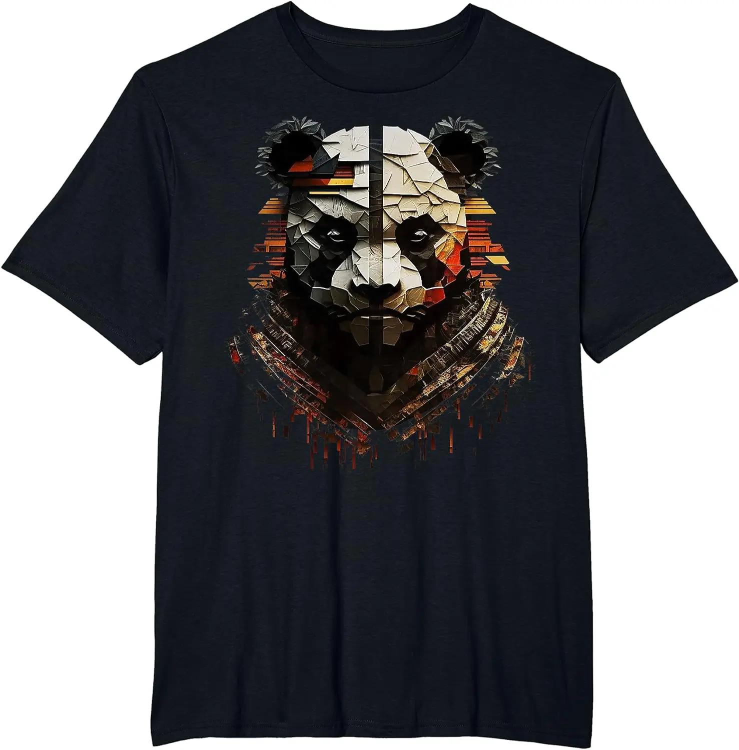 Men's 3D Printed Round Neck T-shirt Panda Color Animal Panda Trend Zoo Art Panda Oversized T-shirt
Men's 3D Printed Round Neck T-shirt Panda Color Animal Panda Trend Zoo Art Panda Oversized T-shirt