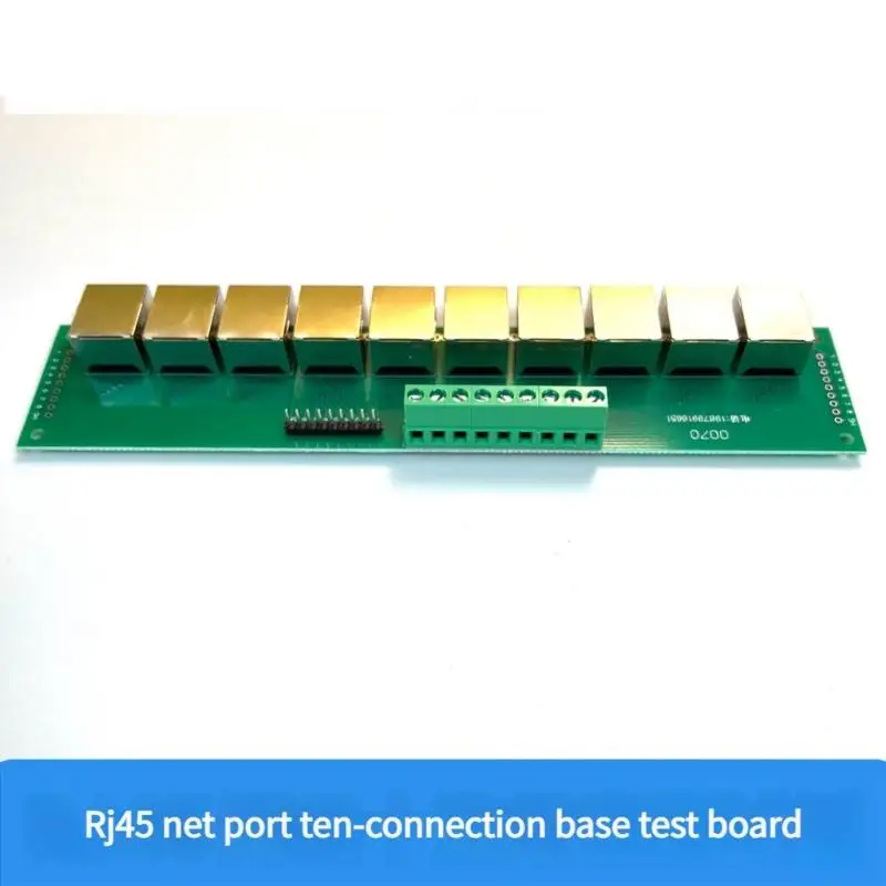 31BA 10 Port PCBs Networkings Adapters Panel For Equipment Connectivitys And Debugging
31BA 10 Port PCBs Networkings Adapters Panel For Equipment Connectivitys And Debugging