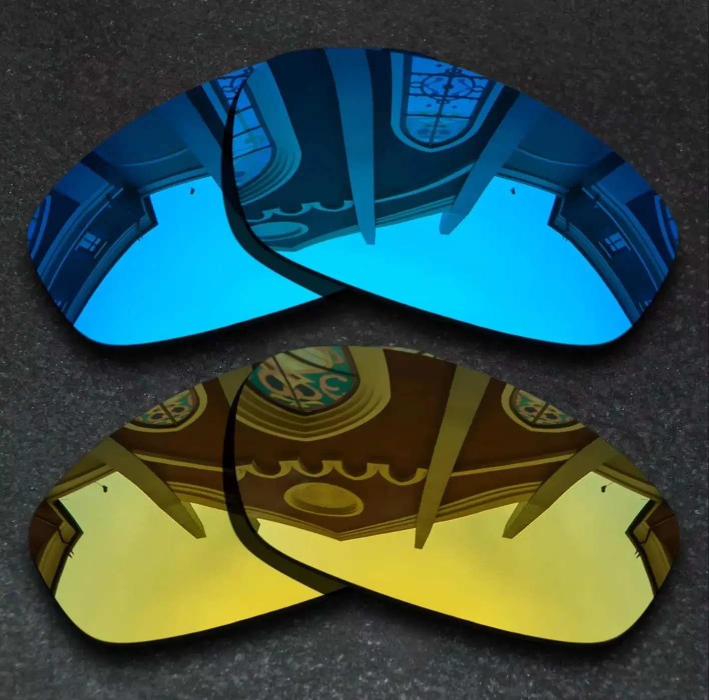 Sky Blue&Yellow Golden Polarized Replacement Lenses for Oakley Monster Dog Sunglasses
Sky Blue&Yellow Golden Polarized Replacement Lenses for Oakley Monster Dog Sunglasses