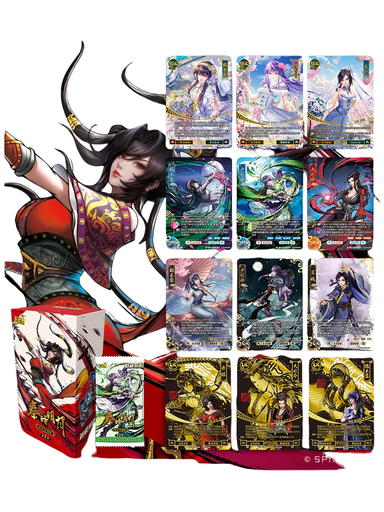 KAYOU The Legend of Qin Card Qin's Moon Collection Cards Anime Peripheral Character Trading Card For Children Toy
KAYOU The Legend of Qin Card Qin's Moon Collection Cards Anime Peripheral Character Trading Card For Children Toy
