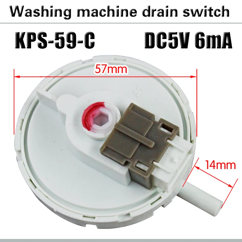 KPS-59-C Washing machine water level switch Washing machine water level sensor electronic water level controller
KPS-59-C Washing machine water level switch Washing machine water level sensor electronic water level controller