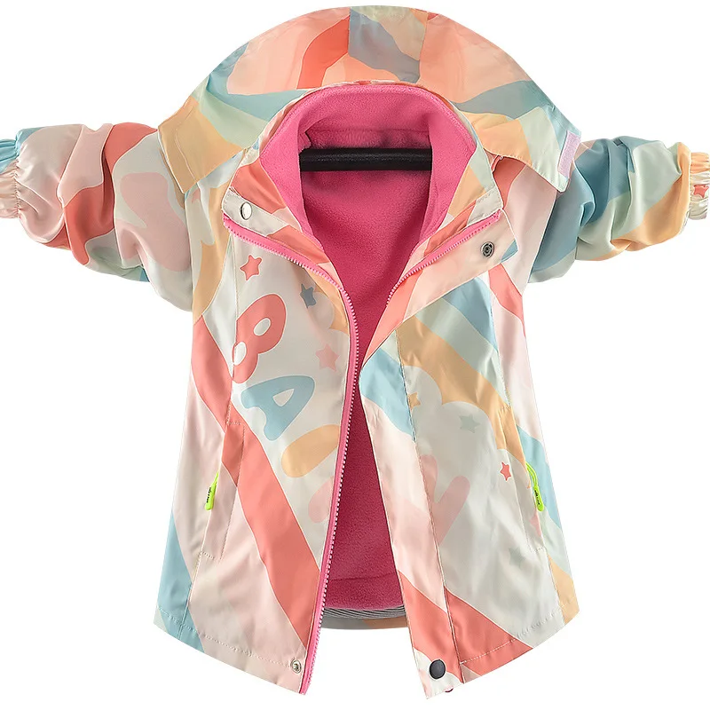Girls' Jacket Children's Fleece Jacket Middle Children's Removable 2024 Autumn Clothing New Spring Autumn and Winter Clothing
Girls' Jacket Children's Fleece Jacket Middle Children's Removable 2024 Autumn Clothing New Spring Autumn and Winter Clothing