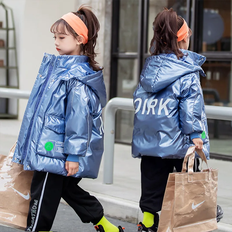 Girls Down Coat Jacket Cotton Outwear Overcoat 2022 Beautiful Warm Thicken Plus Velvet Winter Autumn School Gift Children's Clot
Girls Down Coat Jacket Cotton Outwear Overcoat 2022 Beautiful Warm Thicken Plus Velvet Winter Autumn School Gift Children's Clot