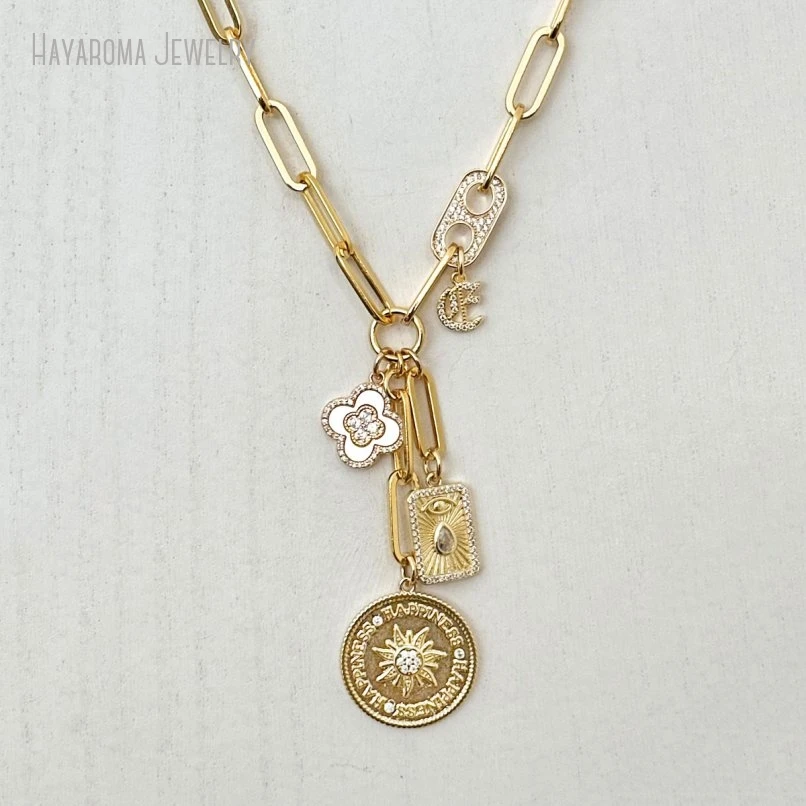 10Pcs Protection Talisman Sun Clover Medallion Charm Stainless Steel Necklace Statement Jewelry
10Pcs Protection Talisman Sun Clover Medallion Charm Stainless Steel Necklace Statement Jewelry