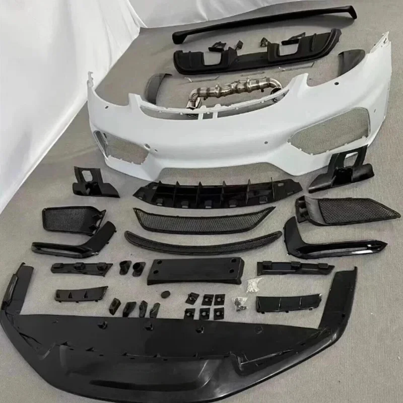 Car Bodykit Upgr to GT4 Style Front Bumper Spoiler Car Grille P 718
Car Bodykit Upgr to GT4 Style Front Bumper Spoiler Car Grille P 718