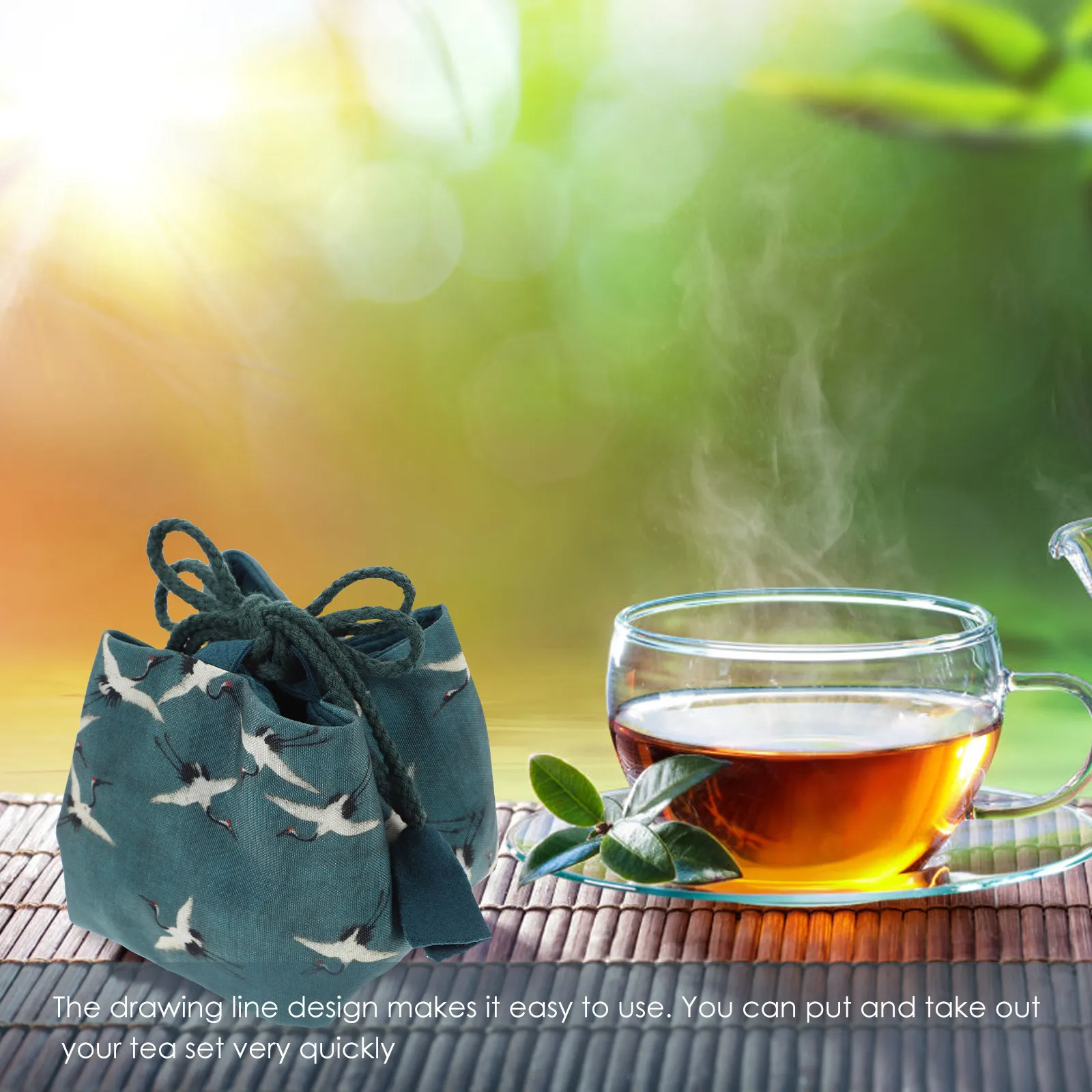 Tea Set Bag 10x10 Travel Teapot Pouch Portable Canvas Material Teaware Storage Bag Decorative Mug Container Compact Size
Tea Set Bag 10x10 Travel Teapot Pouch Portable Canvas Material Teaware Storage Bag Decorative Mug Container Compact Size