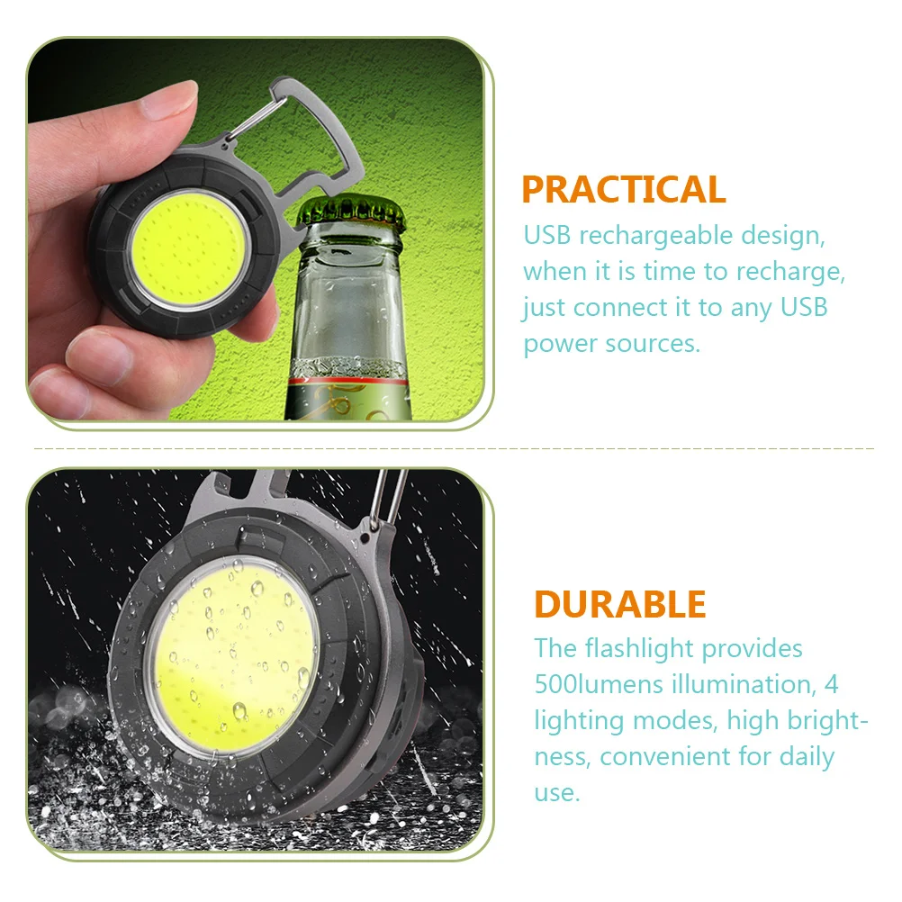 Mini Keychain 500Lumens USB Rechargeable Clip on Pocket Light Small Camping Flashlight Flashlights Portable Cob Led
Mini Keychain 500Lumens USB Rechargeable Clip on Pocket Light Small Camping Flashlight Flashlights Portable Cob Led