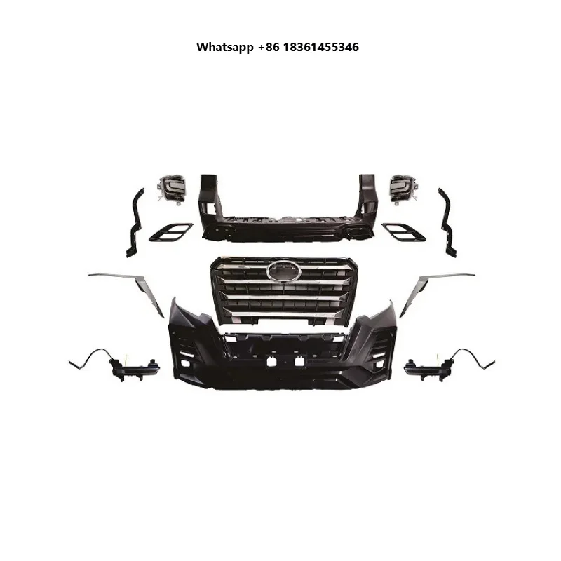 FOR Prado FJ150 2018-2022 Factory Sale Upgrade X-Men Style Body Kits Front Rear Bumper Grille Body Kit
FOR Prado FJ150 2018-2022 Factory Sale Upgrade X-Men Style Body Kits Front Rear Bumper Grille Body Kit