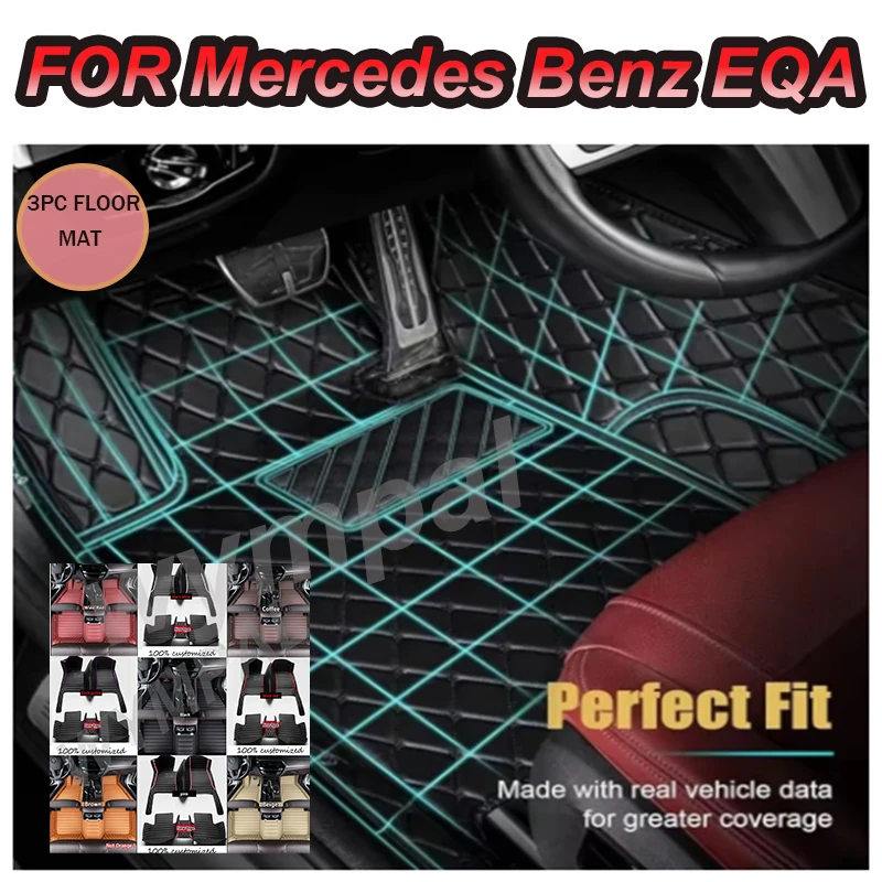 LUXURY Car Floor Mats For Mercedes Benz EQA 2022 Custom Auto Foot Pads
LUXURY Car Floor Mats For Mercedes Benz EQA 2022 Custom Auto Foot Pads
