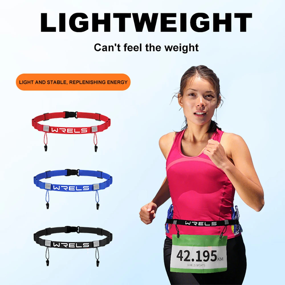 WRELS Unisex Triathlon Marathon Race Number Belt With Gel Holder Running Belt Cloth Belt Motor Running Outdoor Sports
WRELS Unisex Triathlon Marathon Race Number Belt With Gel Holder Running Belt Cloth Belt Motor Running Outdoor Sports