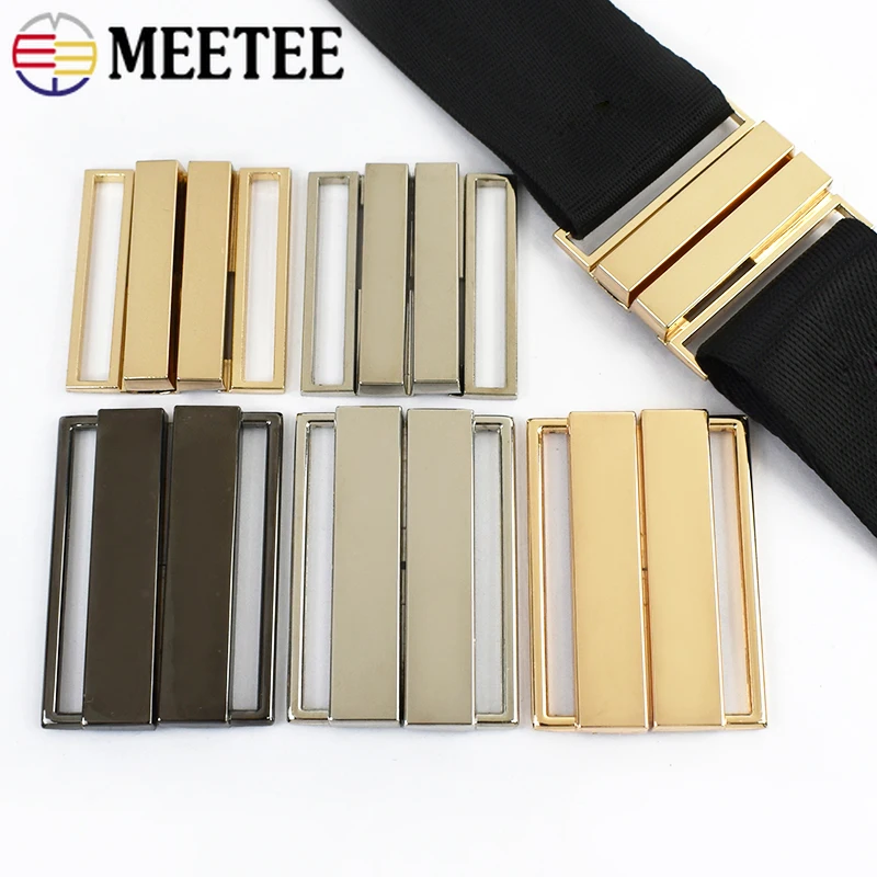 2/4Pcs Meetee 40/50mm Metal Belt Buckle Coat Down Jacket Decorative Clasp Button Windbreaker Dress Adjust Buckles Accessories
2/4Pcs Meetee 40/50mm Metal Belt Buckle Coat Down Jacket Decorative Clasp Button Windbreaker Dress Adjust Buckles Accessories