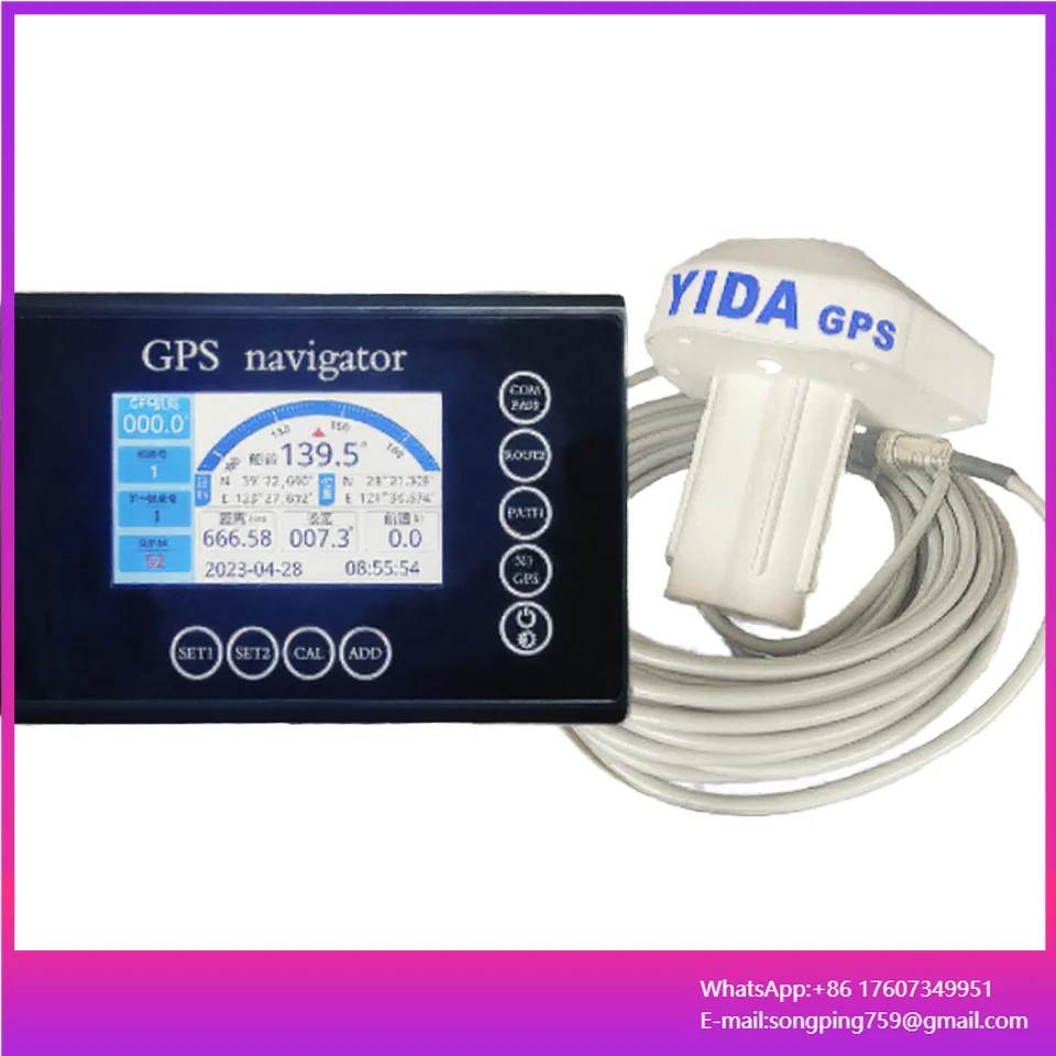 GPS Navigator for Boats with CCS Certification DC24V Autopilot System Complete with Antenna
GPS Navigator for Boats with CCS Certification DC24V Autopilot System Complete with Antenna