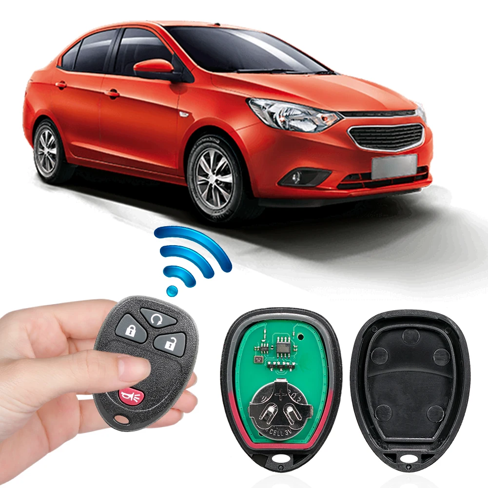 4 кнопки дистанционного ключа автомобиля 315 МГц бесключевой доступ дистанционный автомобильный ключ для Buick Enclave Escalade для Chevrolet Avalanche
4 кнопки дистанционного ключа автомобиля 315 МГц бесключевой доступ дистанционный автомобильный ключ для Buick Enclave Escalade для Chevrolet Avalanche