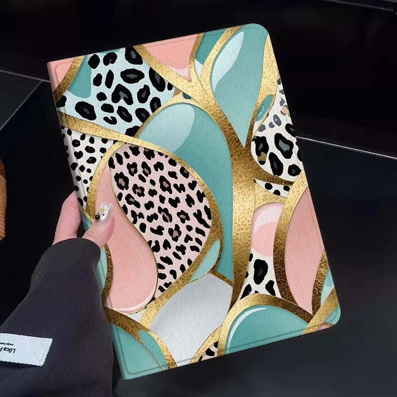 Leopard Pattern Gold Leaf Gift Tablet Case For Huawei Honor MatePad MediaPad Air 5 6 7 11 V6 V7 V8 V9 X9 X8 T10 T10s C5e T5
Leopard Pattern Gold Leaf Gift Tablet Case For Huawei Honor MatePad MediaPad Air 5 6 7 11 V6 V7 V8 V9 X9 X8 T10 T10s C5e T5