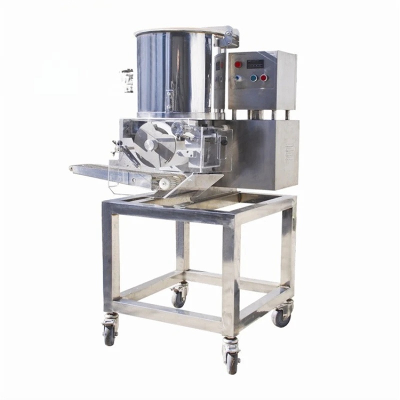 Multifunctional burger patty forming machine, shrimp cake cod cake automatic forming machine
Multifunctional burger patty forming machine, shrimp cake cod cake automatic forming machine