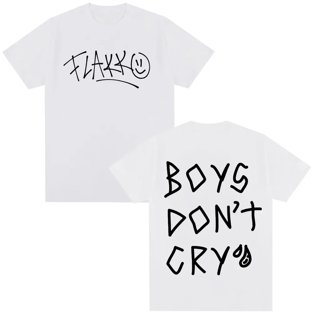 Smiley face don't cry Alphabet Print Summer T-shirt Fashion Trend Loose casual Comfort 100 cotton round neck short sleeveT-shirt
Smiley face don't cry Alphabet Print Summer T-shirt Fashion Trend Loose casual Comfort 100 cotton round neck short sleeveT-shirt