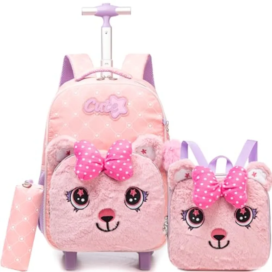 Girls Led Rolling Backpack for Backpacks with Wheels Travel Luggage for Girls Backpacks for with Lunch Box Cute Kawaii Backpack
Girls Led Rolling Backpack for Backpacks with Wheels Travel Luggage for Girls Backpacks for with Lunch Box Cute Kawaii Backpack