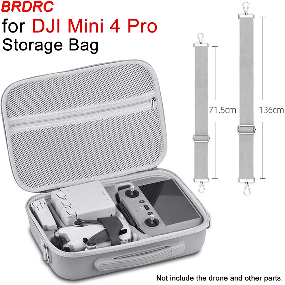 BRDRC для DJI Mini 4 Pro, сумка для хранения, аксессуары для дронов, защитная коробка, чехол для переноски, сумка для дронов
BRDRC для DJI Mini 4 Pro, сумка для хранения, аксессуары для дронов, защитная коробка, чехол для переноски, сумка для дронов