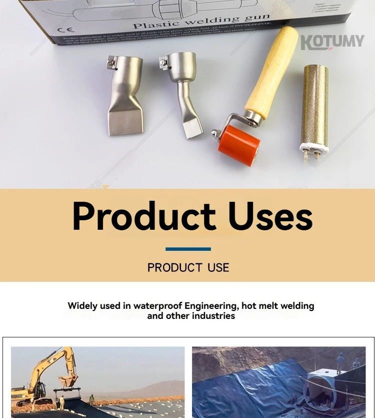 Industrial High Power Hot Air Gun 1600W Portable Plastic Welding Tool for PVC Floor PP Sheet Welding
Industrial High Power Hot Air Gun 1600W Portable Plastic Welding Tool for PVC Floor PP Sheet Welding