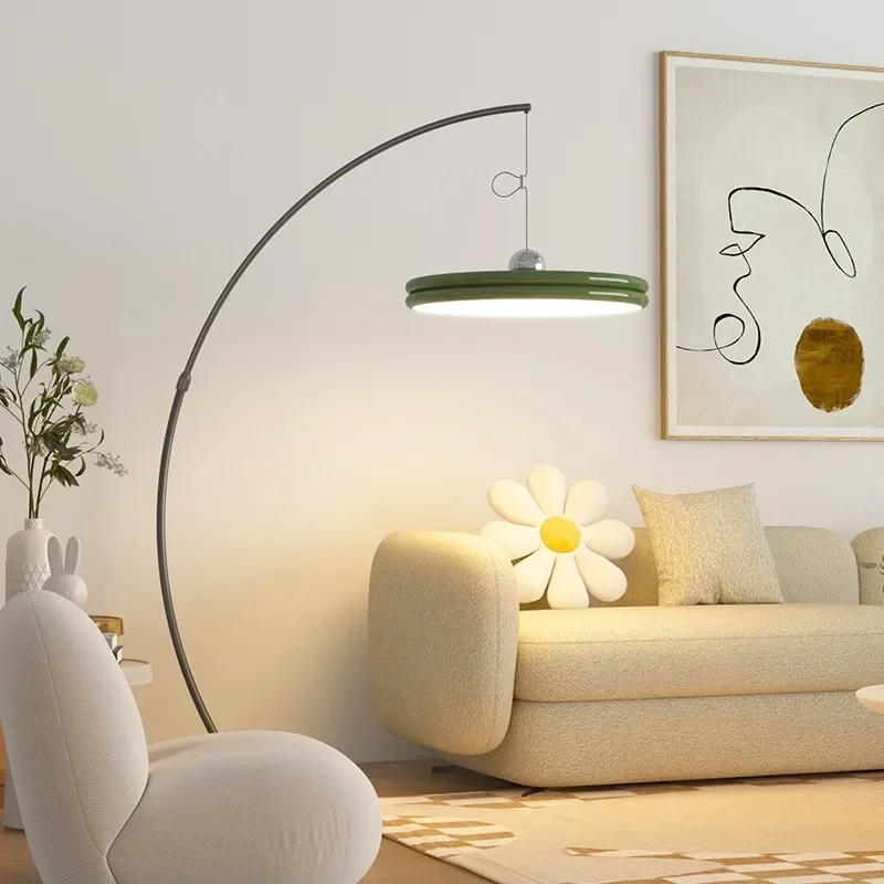Nordic LED Floor Lamps Modern Minimalism Light Luxury Living Room Fishing Lamp Bedroom Vertical Table Indoor Lighting Fixtures
Nordic LED Floor Lamps Modern Minimalism Light Luxury Living Room Fishing Lamp Bedroom Vertical Table Indoor Lighting Fixtures