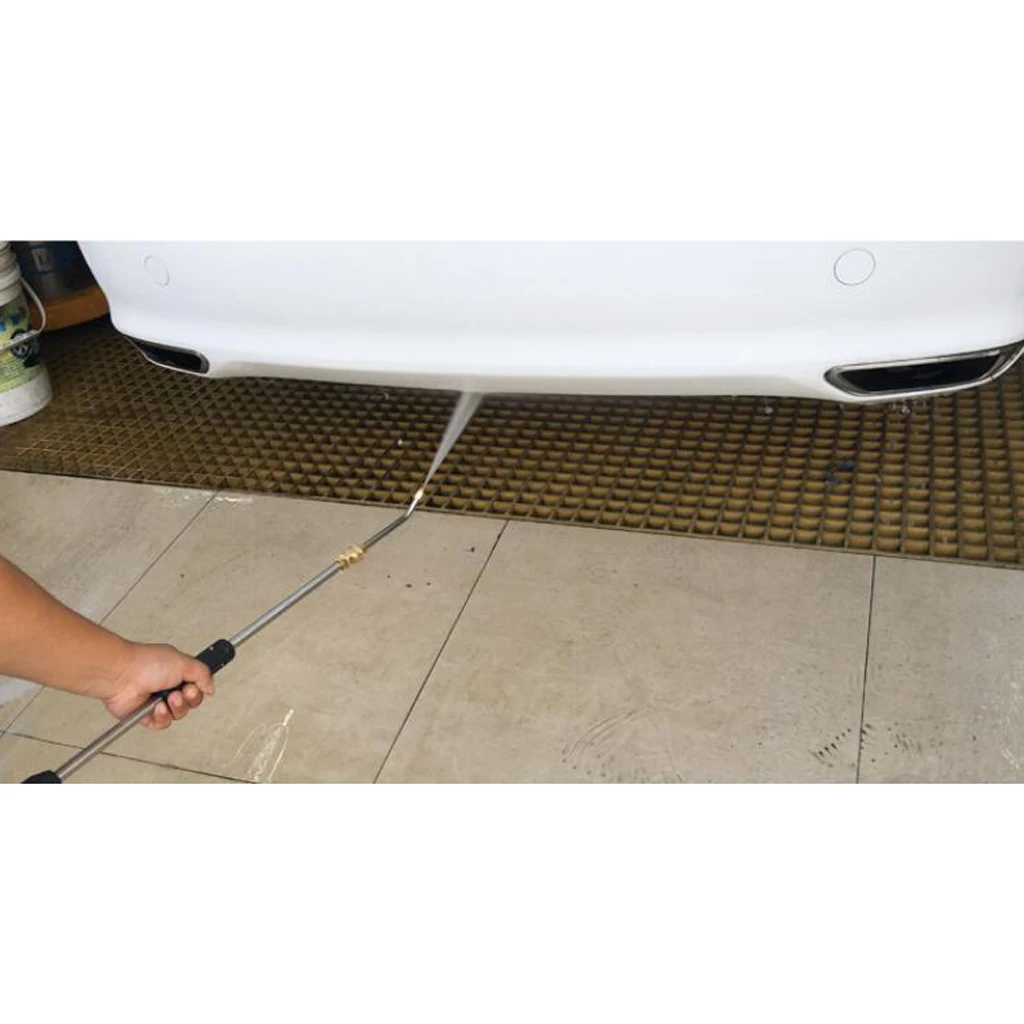 Pressure Washer Nozzle Lance 1/4 Quick Connect Angled Spray Wand Universal Fit for Hose Pressure Sprayer
Pressure Washer Nozzle Lance 1/4 Quick Connect Angled Spray Wand Universal Fit for Hose Pressure Sprayer