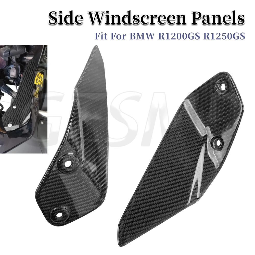 Fit FOR R1200GS LC ADV R1250GS ADV 2014-2022 Motorcycle True Carbon Fiber Side Deflector Hand Guard Windscreen Windshield
Fit FOR R1200GS LC ADV R1250GS ADV 2014-2022 Motorcycle True Carbon Fiber Side Deflector Hand Guard Windscreen Windshield