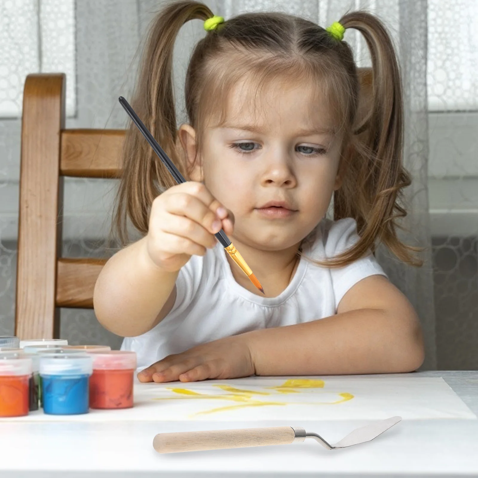 1Set Artist Paint Brush Set Watercolor Paint Kit Portable Oil Painting Supplies Acrylic Oil Painting Tools for Students
1Set Artist Paint Brush Set Watercolor Paint Kit Portable Oil Painting Supplies Acrylic Oil Painting Tools for Students