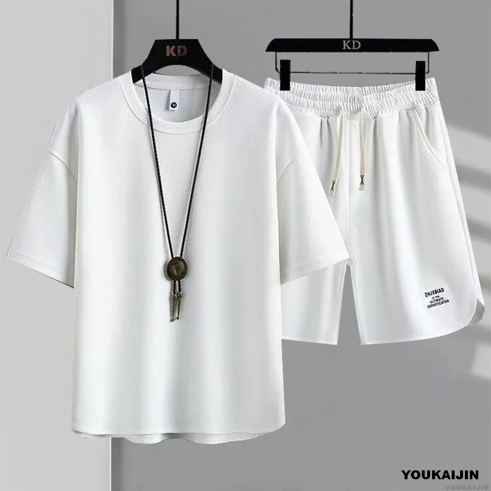 Men's fashion and quality suit, 2025 new hot short-sleeved suit, Xinhua Fu summer casual T-shirt + shorts set, men's sportswear
Men's fashion and quality suit, 2025 new hot short-sleeved suit, Xinhua Fu summer casual T-shirt + shorts set, men's sportswear