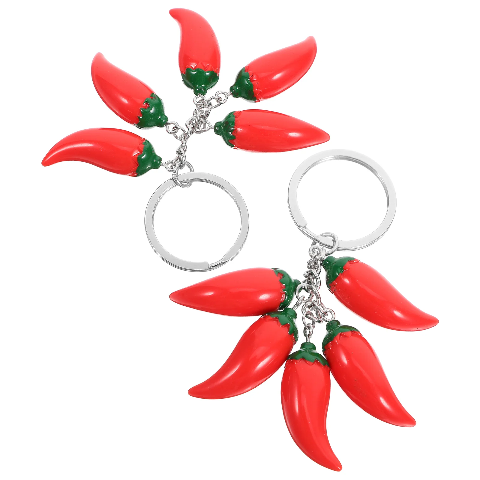 2pcs Chili Keychain Cute Simulation Pepper Pendant Alloy Keychains Backpack Holiday Party Favors Durable Gift Bookbag
2pcs Chili Keychain Cute Simulation Pepper Pendant Alloy Keychains Backpack Holiday Party Favors Durable Gift Bookbag