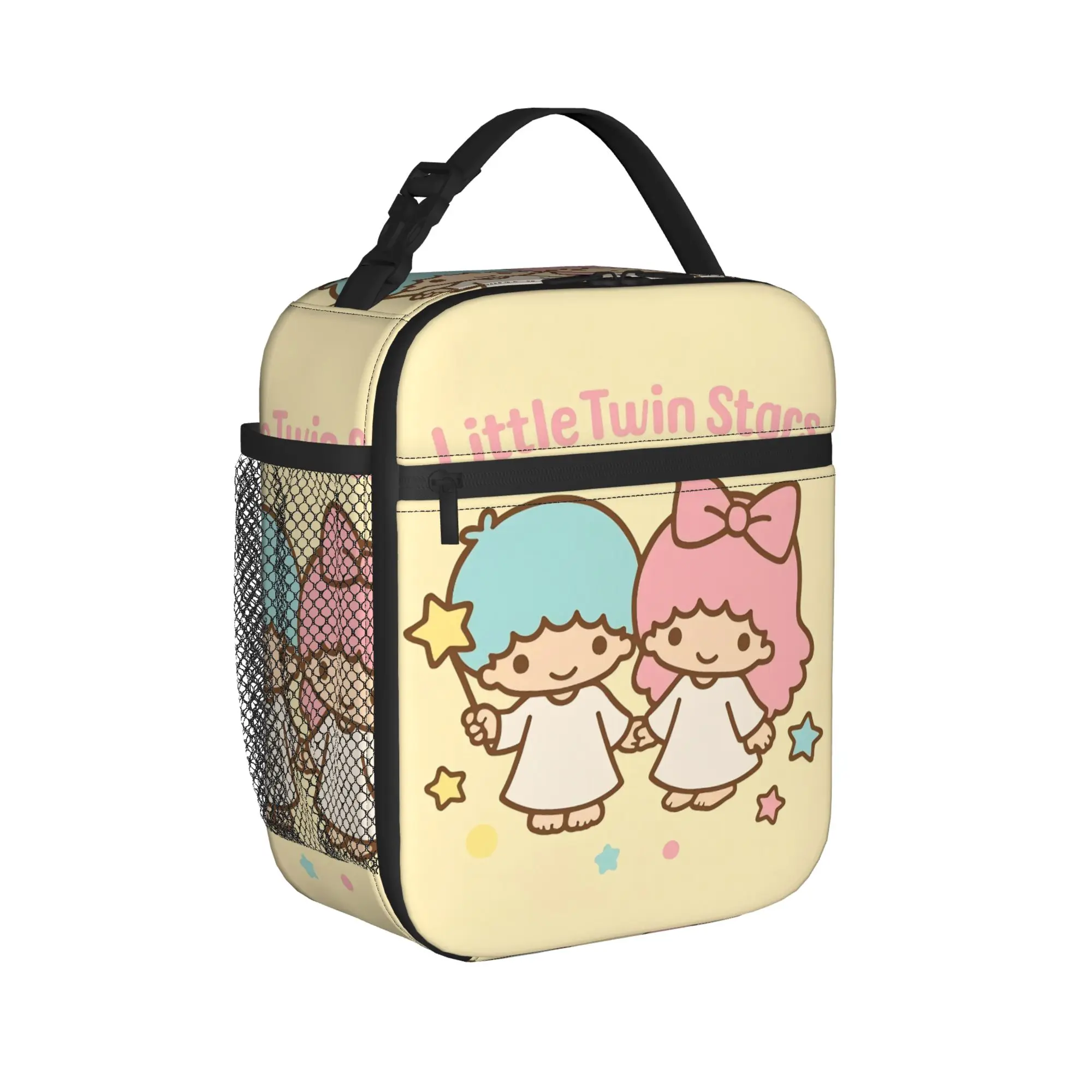 Little Twin Stars Cartoon Insulated Lunch Bags Large Kiki Lala Reusable Thermal Bag Tote Lunch Box Office Picnic Men Women
Little Twin Stars Cartoon Insulated Lunch Bags Large Kiki Lala Reusable Thermal Bag Tote Lunch Box Office Picnic Men Women