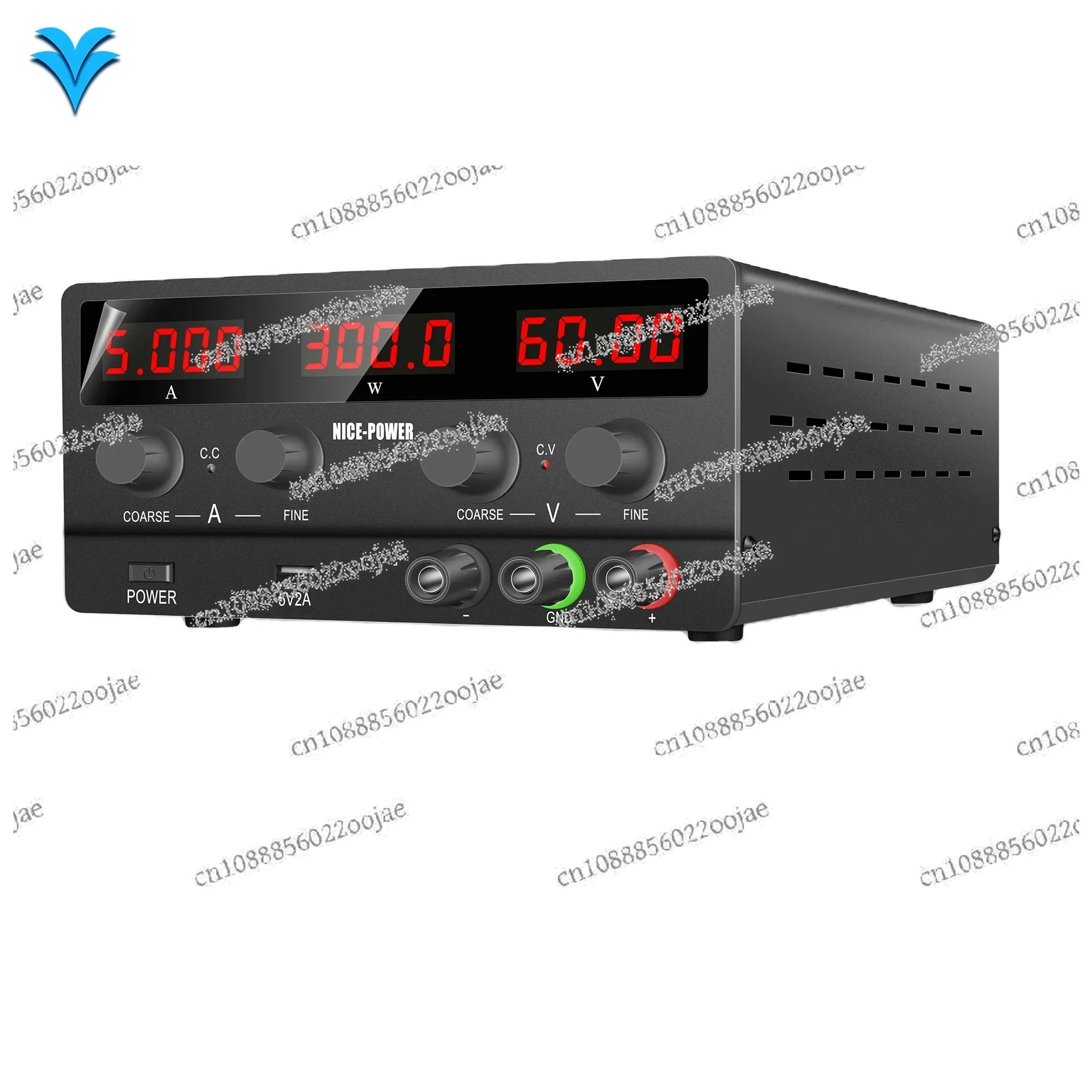 NICE-POWER SPS-H605 Черный 60 В 5 А USB-порт 5 В 2 А выходной переключатель Цифровой регулируемый источник питания постоянного тока
NICE-POWER SPS-H605 Черный 60 В 5 А USB-порт 5 В 2 А выходной переключатель Цифровой регулируемый источник питания постоянного тока