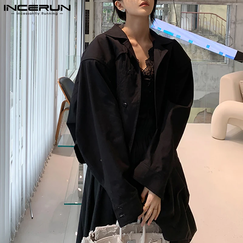 INCERUN 2025 Men's Jackets Lapel Long Sleeve Solid Color Button Crop Coats Men Fashion Streetwear Casual Thin Outerwear S-5XL
INCERUN 2025 Men's Jackets Lapel Long Sleeve Solid Color Button Crop Coats Men Fashion Streetwear Casual Thin Outerwear S-5XL