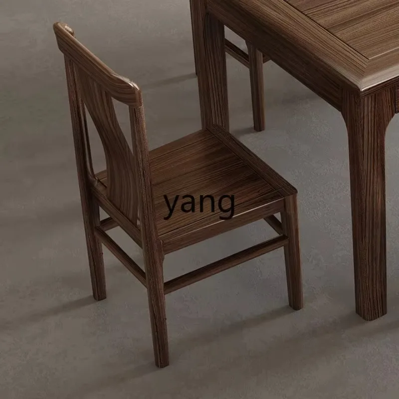 LMM solid wood dining table household small apartment rectangular new Chinese dining table combination
LMM solid wood dining table household small apartment rectangular new Chinese dining table combination