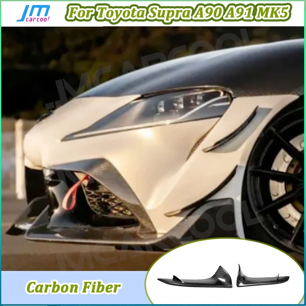 Dry Carbon Fiber for Toyota SUPRA A90 A91 MK5 J29 2020-2025 Car Front Splitters Front Bumper Lower Garnish Cover Body Kits FRP
Dry Carbon Fiber for Toyota SUPRA A90 A91 MK5 J29 2020-2025 Car Front Splitters Front Bumper Lower Garnish Cover Body Kits FRP