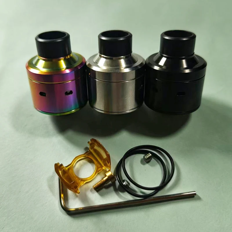 Hadaly Citadel Style RDA 22mm no logo Rebuildable Dripping Tank Replacement with BF Pin 316 Stainless Steel accessorie
Hadaly Citadel Style RDA 22mm no logo Rebuildable Dripping Tank Replacement with BF Pin 316 Stainless Steel accessorie
