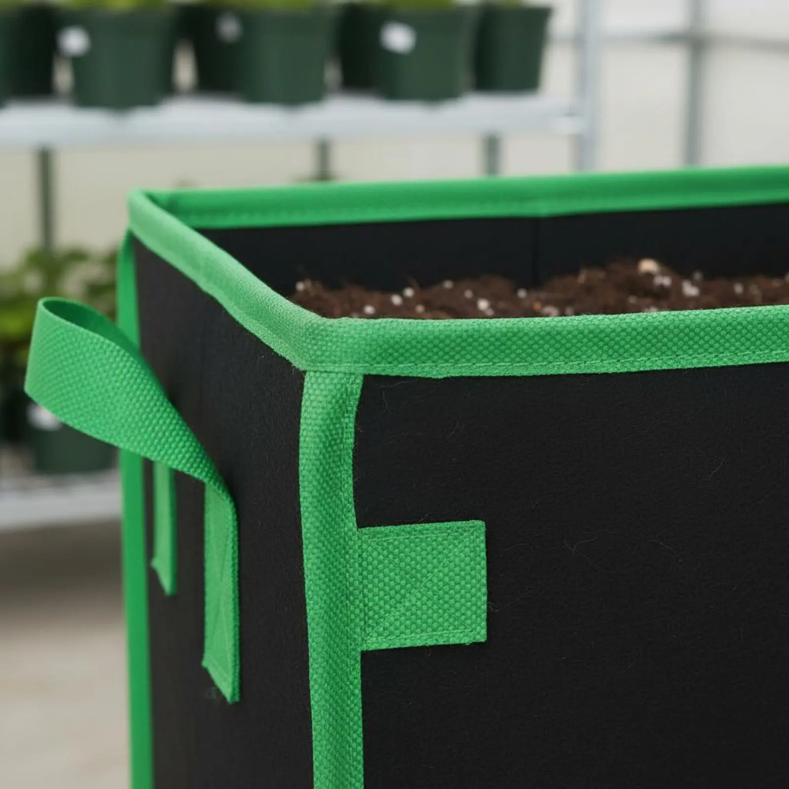 Square Grow Bag Reusable Square Textile Grow Bag Non-Woven Textile Planter Good Drainage Non-Woven Plant Pot Air Pruning
Square Grow Bag Reusable Square Textile Grow Bag Non-Woven Textile Planter Good Drainage Non-Woven Plant Pot Air Pruning