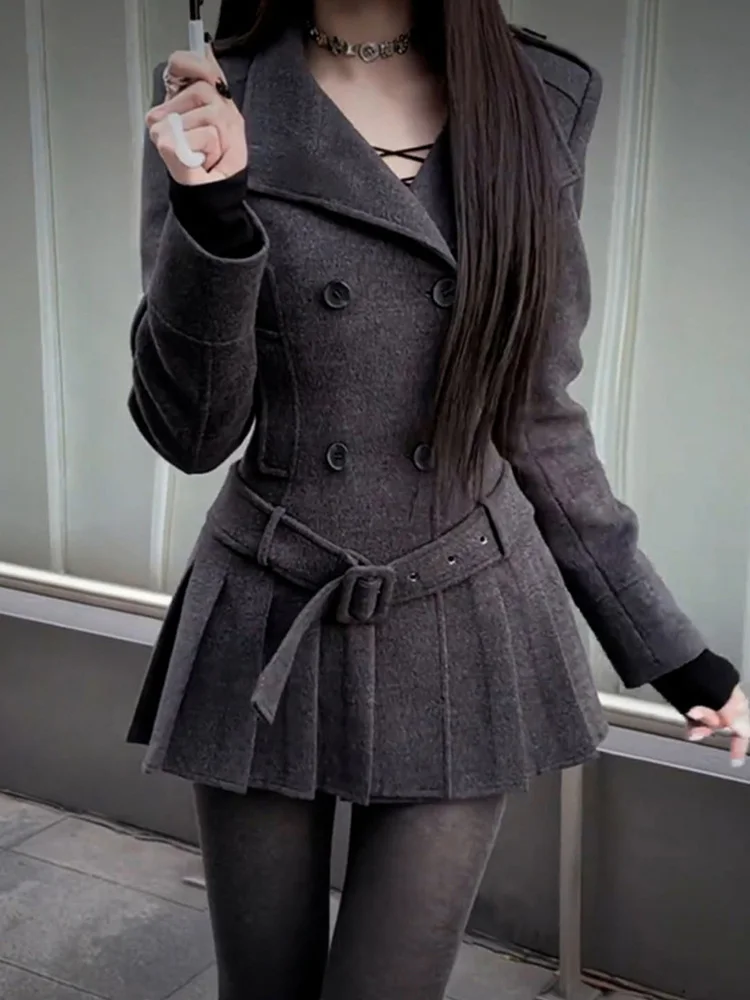 Ay шерстяной костюм, пальто, женское тонкое осенне-зимнее пальто высокого класса, маленький размер, повседневное однотонное пальто с прямым подолом
Ay шерстяной костюм, пальто, женское тонкое осенне-зимнее пальто высокого класса, маленький размер, повседневное однотонное пальто с прямым подолом